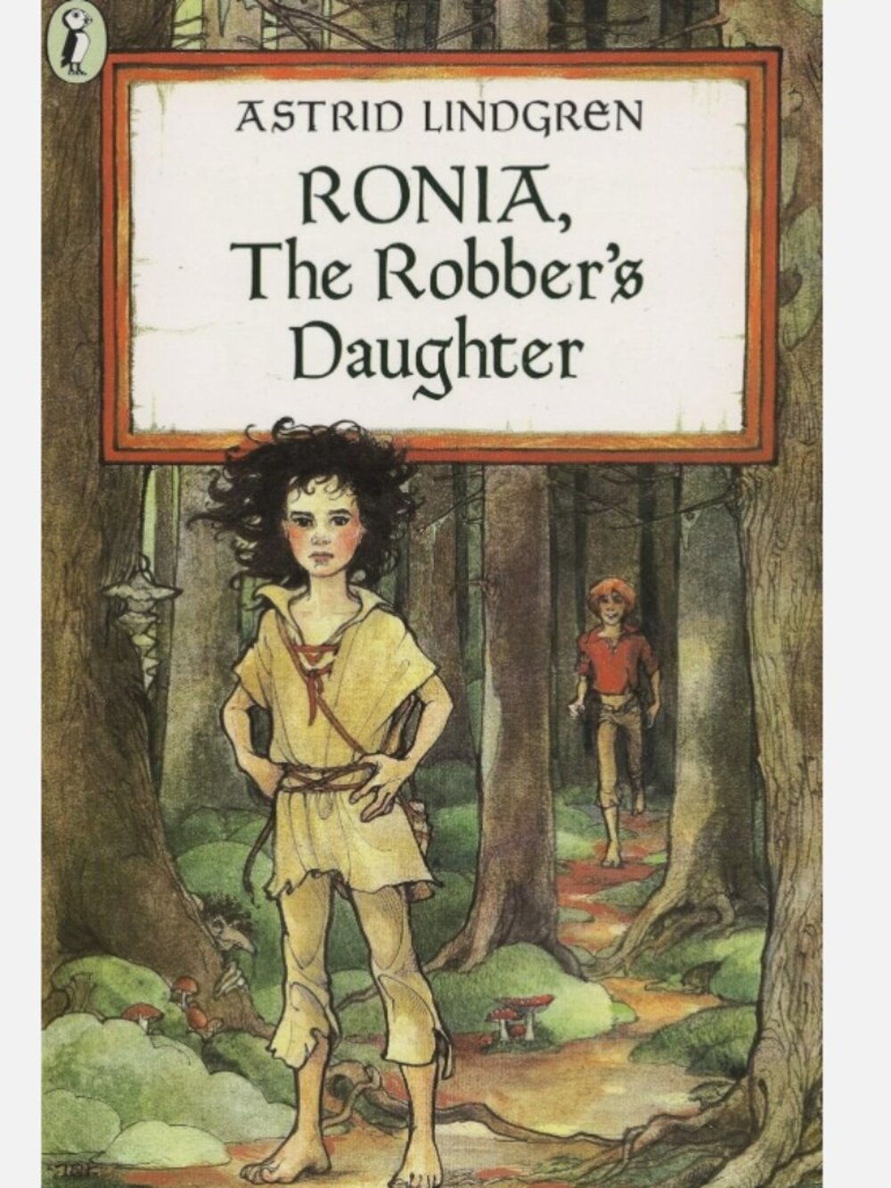 5/$15 Kids Book Ronia The Robber's Daughter Astrid Lindgren Middle Grade Swedish